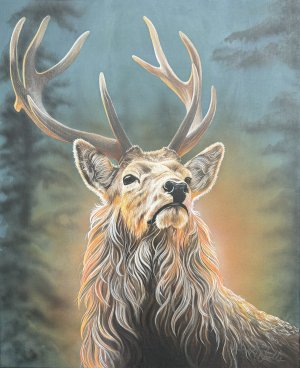 Sacred Firelight Print